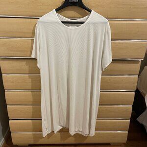 Cozy Earth white/ivory pajamas boyfriend style size M